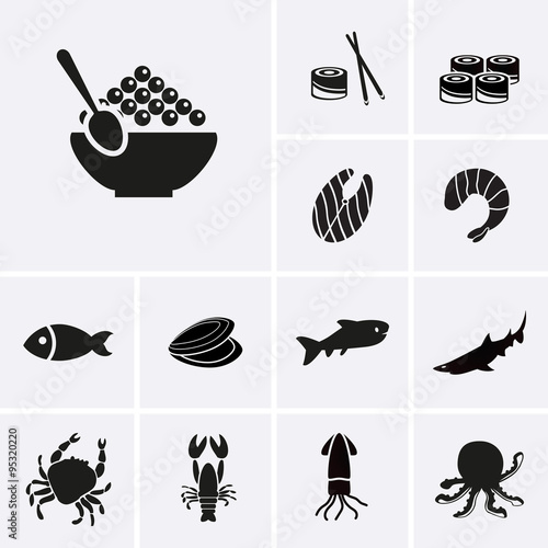 Seafood Icons