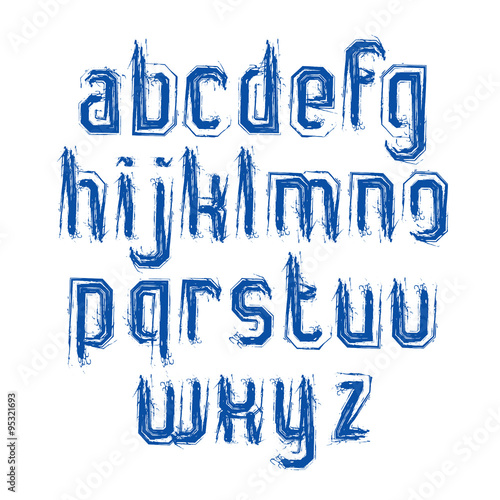 Handwritten lowercase lette...