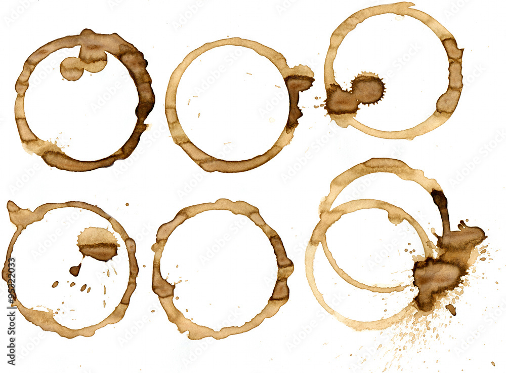 Background coffee ring. Real coffee.
Background coffee ring. Real coffee.