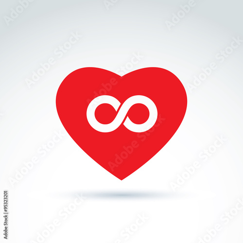 Forever love concept with h...