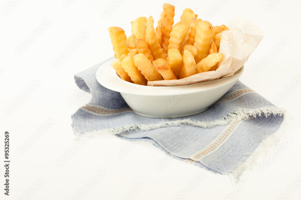 French fries - classical fried potato snack