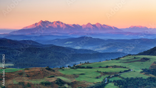 Summer mountain landscape in Slovakia © TTstudio