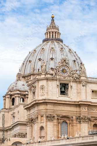 Saint Peter's Basilica at St. Peter's Square in Vatican, Rome, I © Mazur Travel