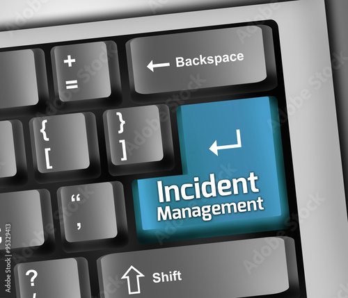 Keyboard Illustration Incident Management photo