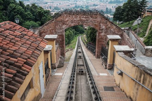 Fototapeta Naklejka Na Ścianę i Meble -  Mondovi Funicular