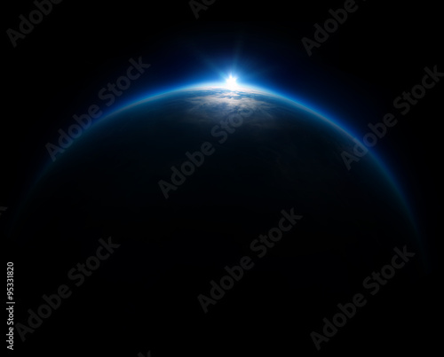 Near Space photography - 20km above ground / real photo taken fr