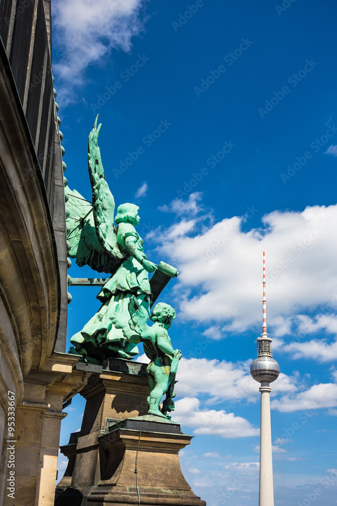 Fototapeta premium Blick auf Berlin