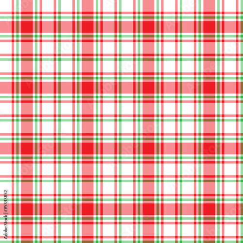 Seamless pattern Scottish cage