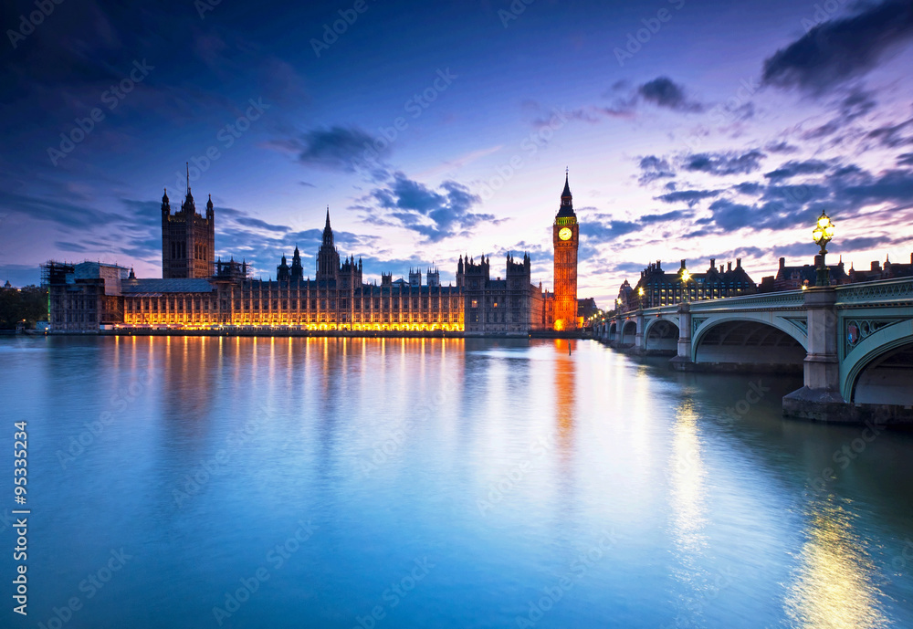 Fototapeta premium London at night 