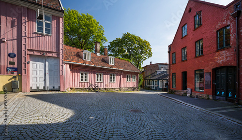 Photography Künstlerviertel Damstredet in Oslo