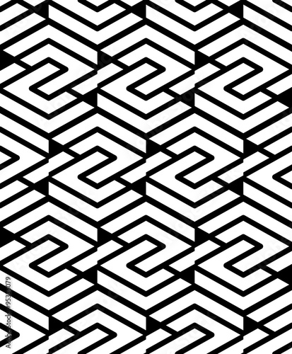 Geometric seamless pattern ...