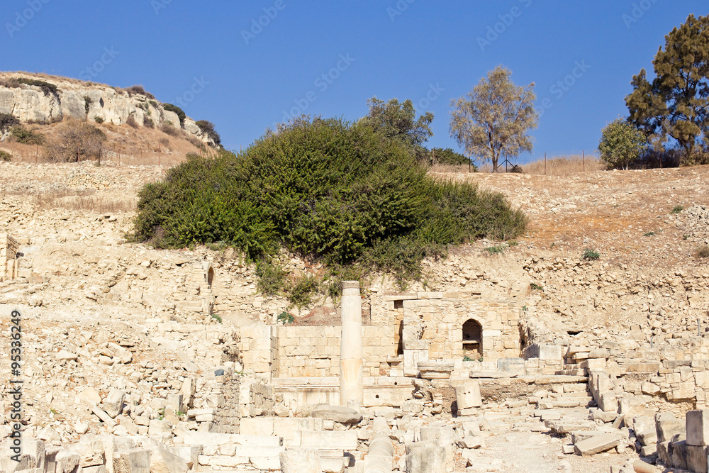 Apollo Temple and ruins at Amathus