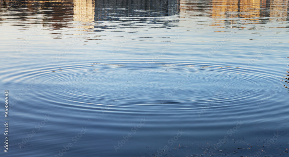 Obraz premium Water surface.