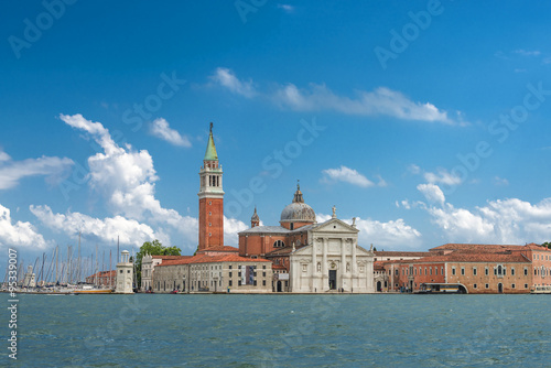 Beautiful Church of San Giorgio Maggiore and its Bell Tower, Ven © neurobite