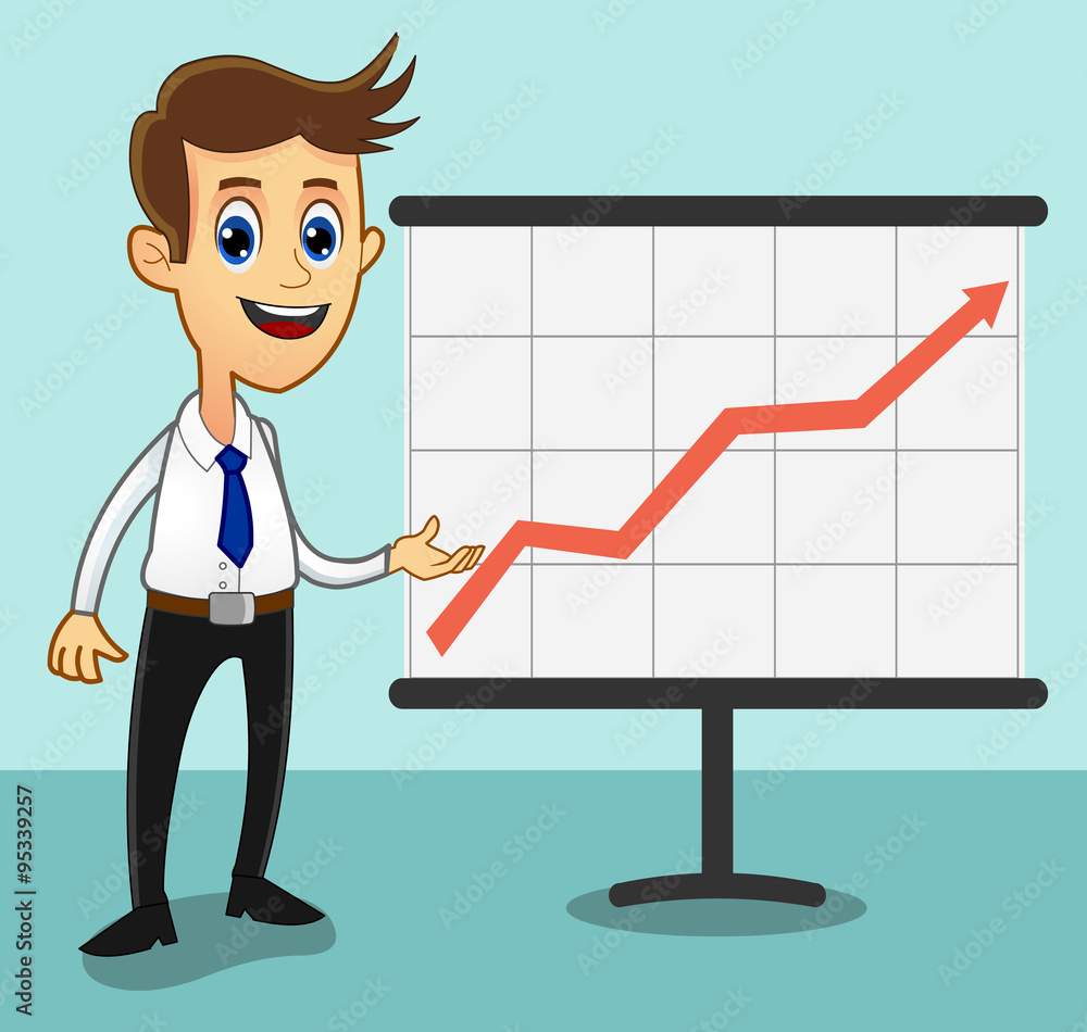Businessman Graph Businessman Graph