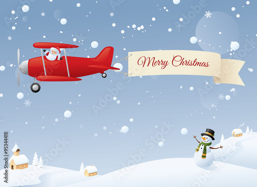 Snowy Air Message