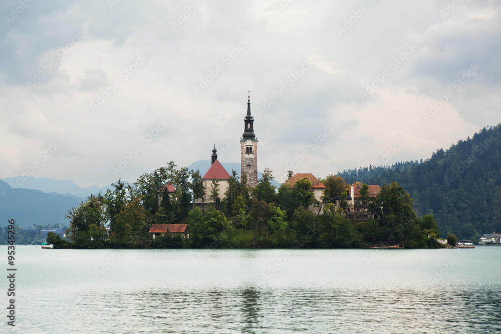 The Bled lake, Slovenia.