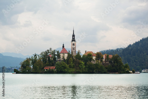 The Bled lake, Slovenia. © Oleg Podzorov