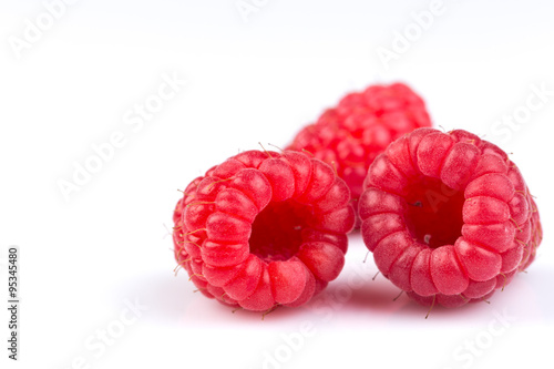 raspberry isolated on white background