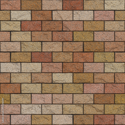 Wallpaper Mural Old brick wall seamless texture Torontodigital.ca