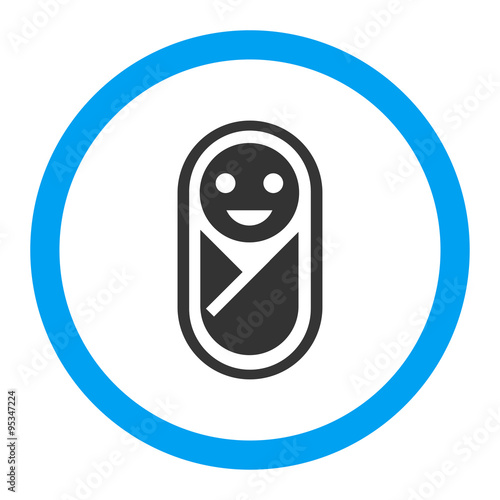 Infant Rounded Vector Icon