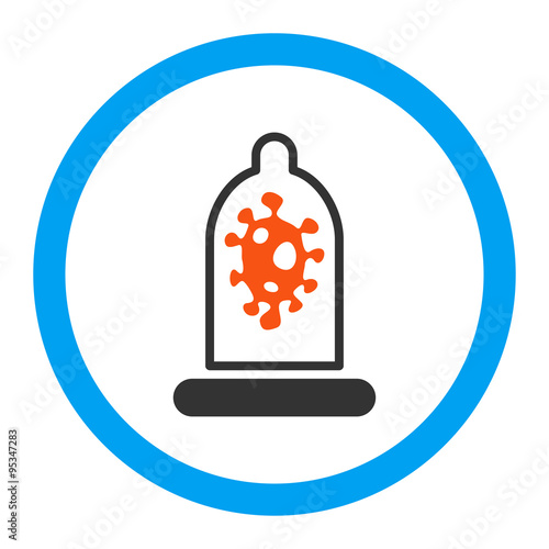 Infection Protection Rounded Vector Icon
