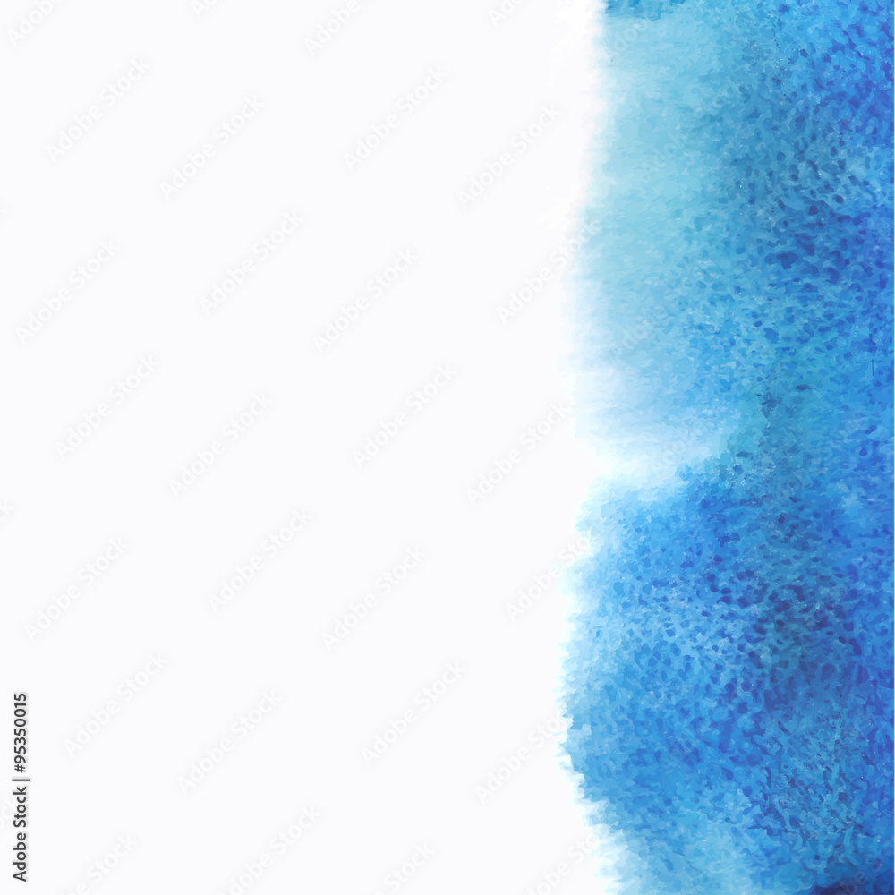 Watercolor, grunge background texture in blue. Watercolor, grunge background texture in blue.