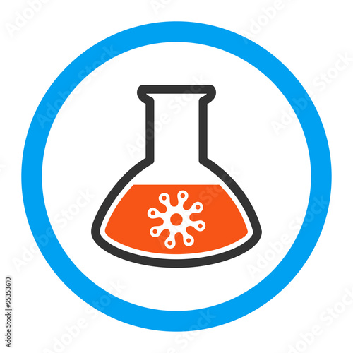 Infection Container Rounded Vector Icon