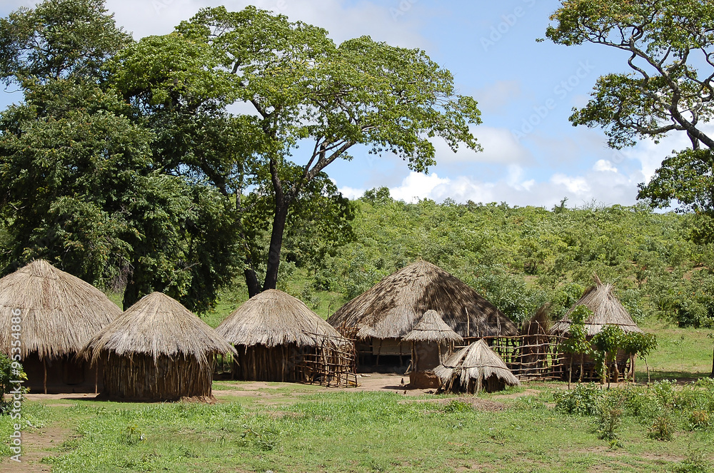 Huts Village - Zambia Huts Village - Zambia