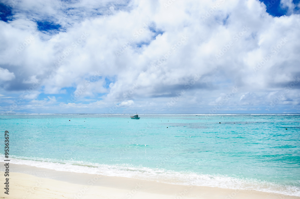 the fishing boat is in Seychelles