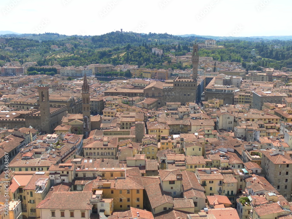Firenze - panoramica piazza della Signoria