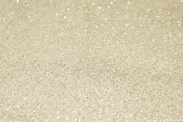 Silver white glittering Christmas lights.