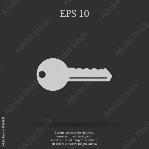 Key vector icon