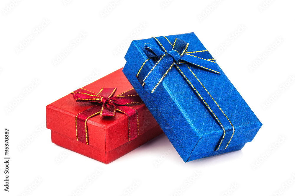 two gift boxes two gift boxes