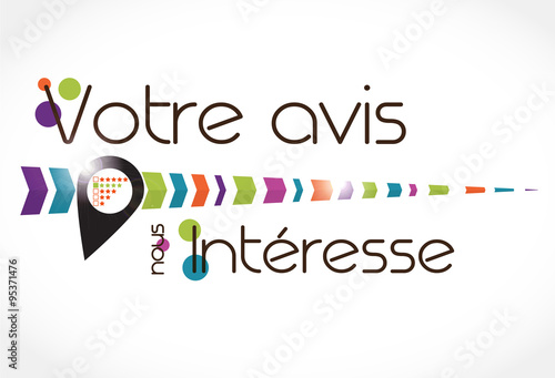 votre avis nous intéresse (+ picto sondage)