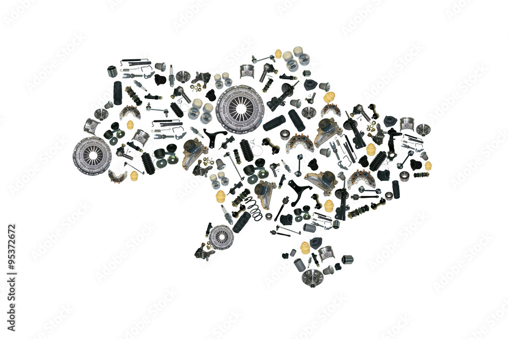Spare parts Ukraine map for shop auto aftermarket Spare parts Ukraine map for shop auto aftermarket