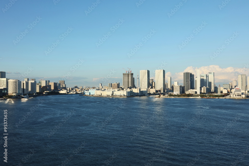 東京湾 都市風景 東京湾 都市風景