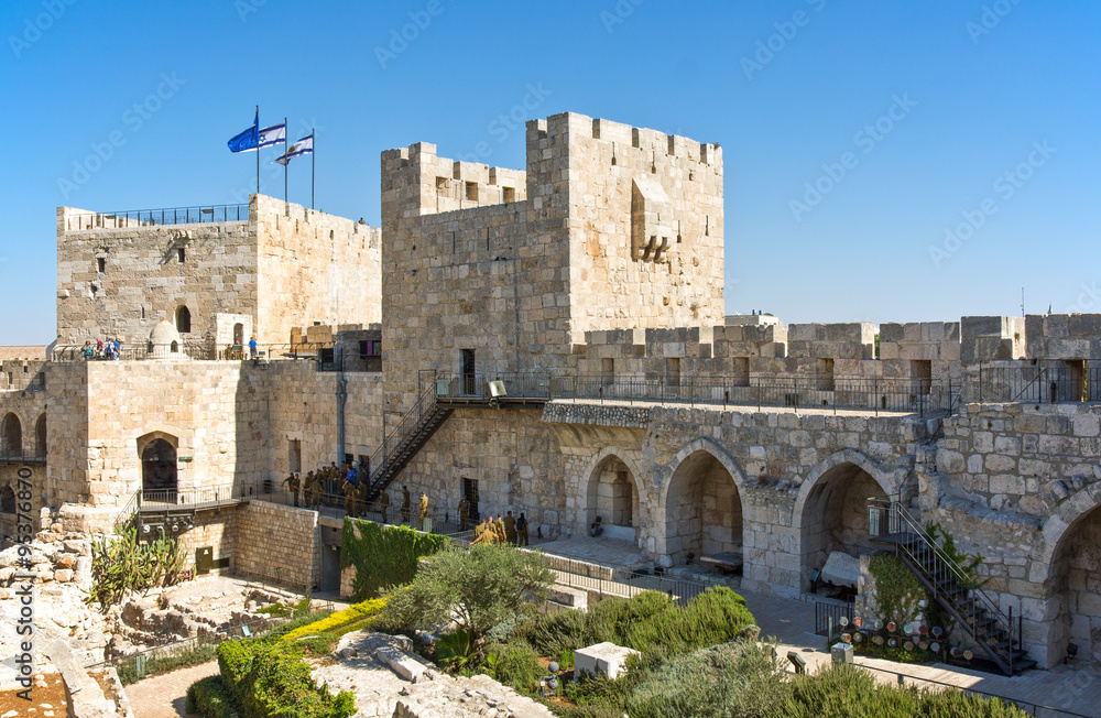 Israel, Jerusalem, the Citadel and the Tower of David