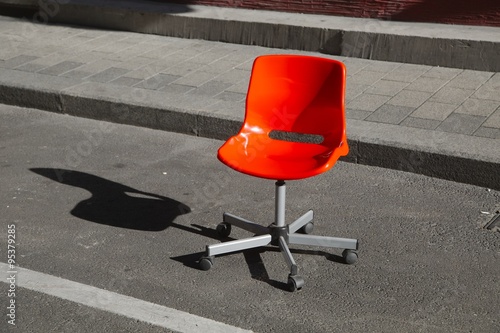  Office chair on the street