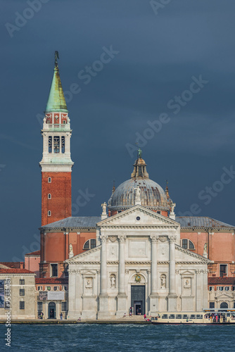 Beautiful Church of San Giorgio Maggiore and its Bell Tower, Ven © neurobite