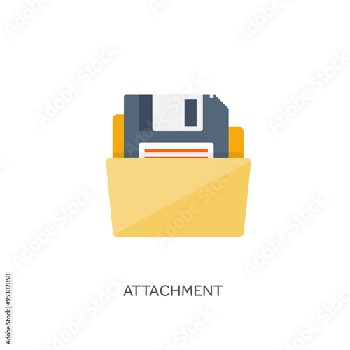 Vector illustration. Flat background with envelope. Emailing concept background. Spam and sms writing.Lettering