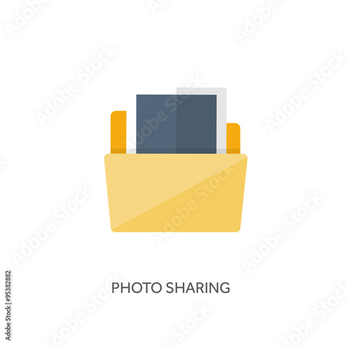 Vector illustration. Flat background with envelope. Emailing concept background. Spam and sms writing.Lettering