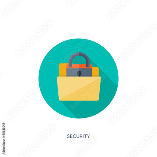 Vector illustration. Flat background with envelope. Emailing concept background. Spam and sms writing.Lettering. Shadow