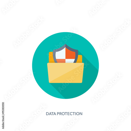 Vector illustration. Flat background with envelope. Emailing concept background. Spam and sms writing.Lettering. Shadow