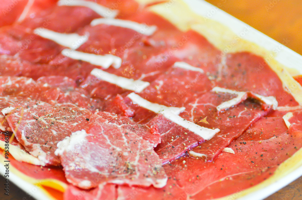 raw beef raw beef