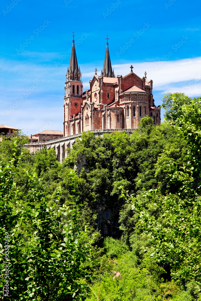 Basilica of Santa Maria, Covadonga, Asturias, Spain