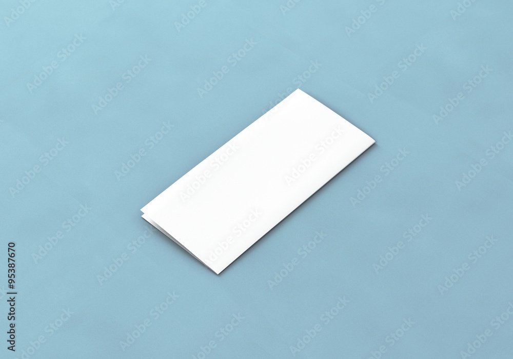 Broschüre Folder weiss DIN Lang offen Vorlage Broschüre Folder weiss DIN Lang offen Vorlage