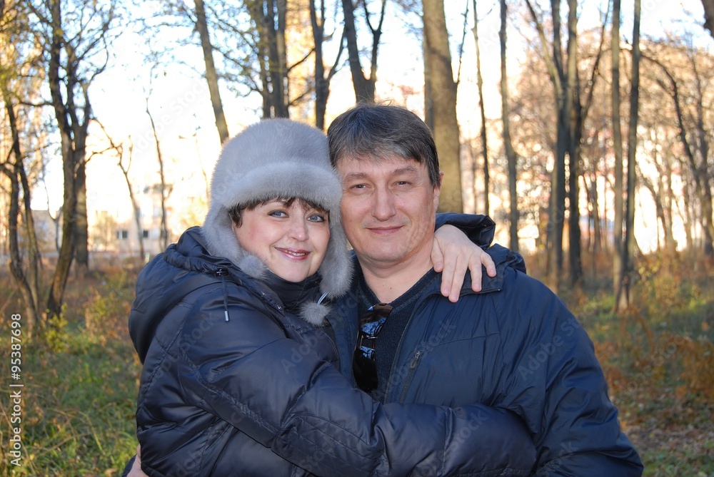 Fototapeta premium семейная пара