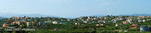 Panorama view of the town and mountains. © M-Production