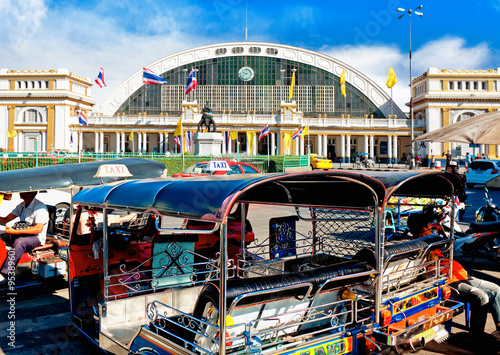 Photography Hua Lamphong railway station or Bangkok Grand Central Terminal R